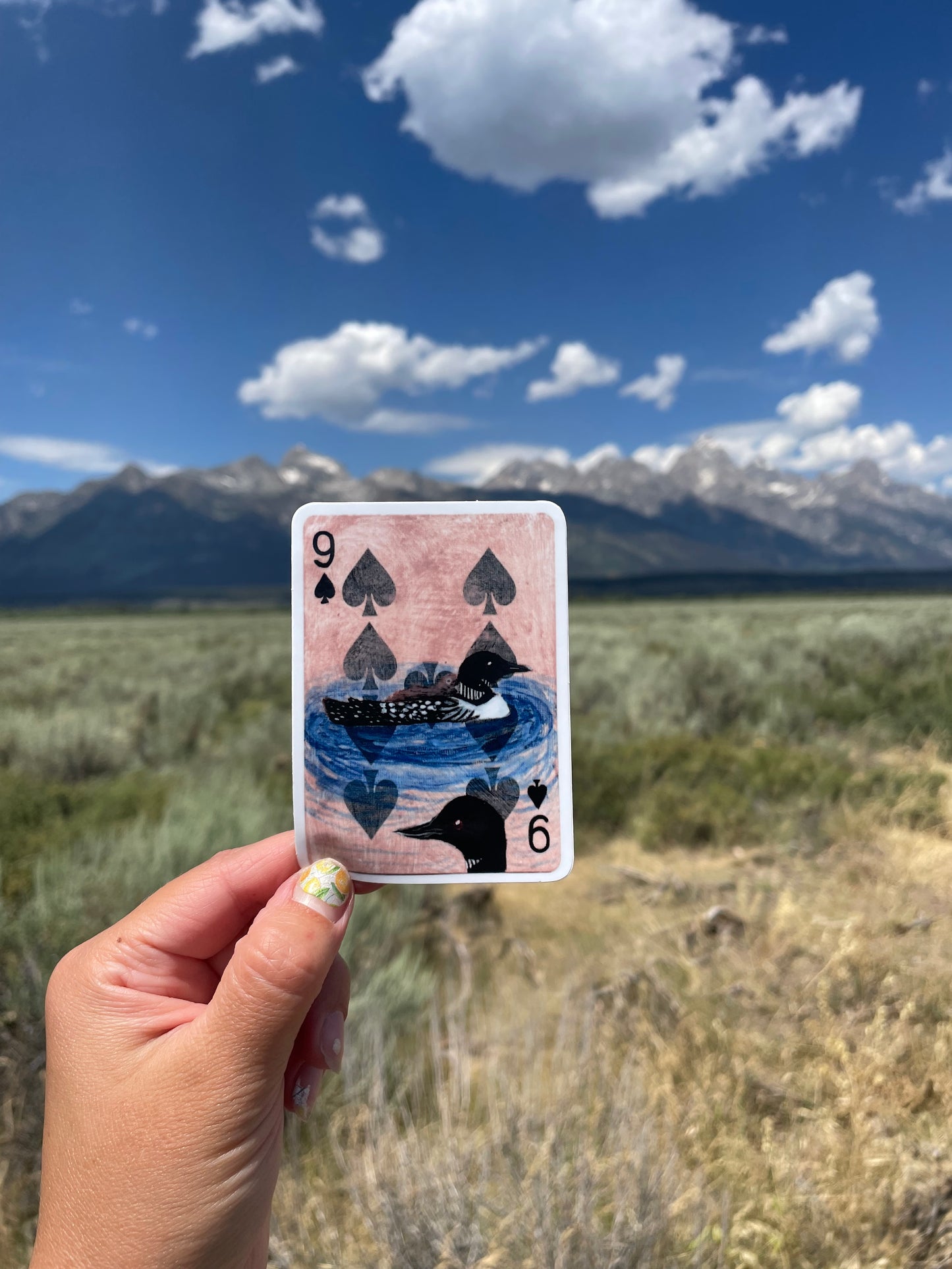 Loon Sticker