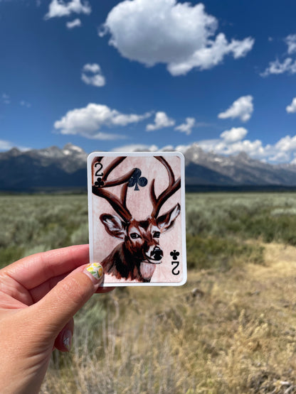 Whitetail Deer Sticker