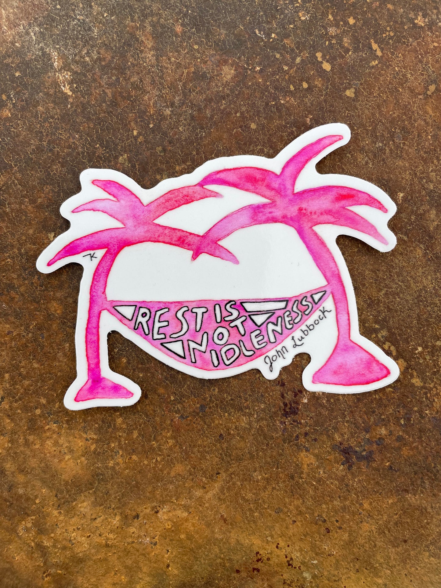 Rest Sticker