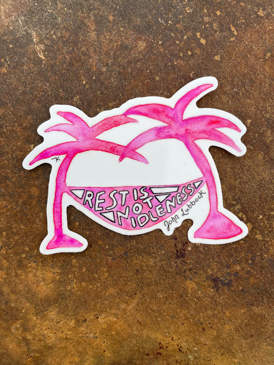Rest Sticker