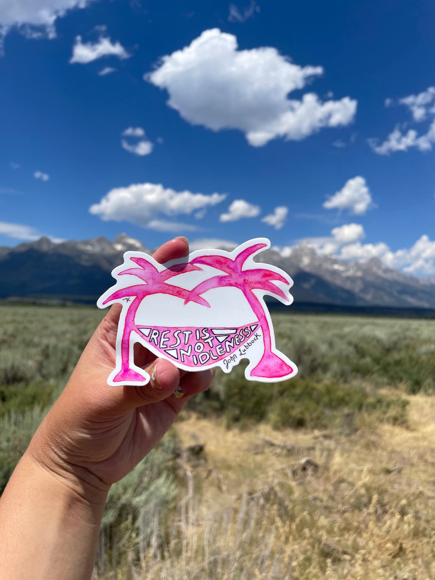 Rest Sticker